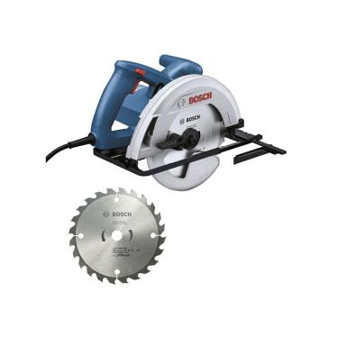 Imagem de Serra Circular Elétrica Professional Bosch GKS130 220V 1300W + 1 Disco de Corte 