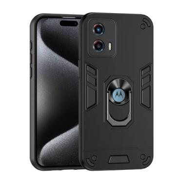 Imagem de Estojo Fino Compatible with Motorola Moto G 5G 2023 Phone Case with Kickstand & Shockproof Military Grade Drop Proof Protection Rugged Protective Cover PC Matte Textured Sturdy Bumper Cases (Size : B