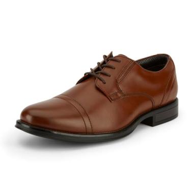 Imagem de Dockers Mens Garfield Dress Cap Toe Oxford Shoe, Tan, 7.5 M