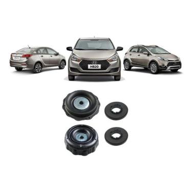 Imagem de Par Rolamento + Batente Dianteiro Hb20 2016 2017 2018 2019