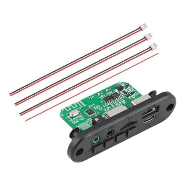 Imagem de menolana Placa de decodificação mp3, reprodutor de mp3, módulo de áudio, amplificador de exibição com função de gravação, módulo receptor de áudio estéreo 2x3w