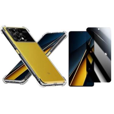 Imagem de Capa Case Capinha e Película 3D 9D Privativa P/Poco X6 Pro - Phone Palace