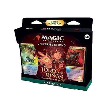 Imagem de Magic: The Gathering Lord of The Rings Starter Kit - 2 Ready-to-Play Decks, 2 Online Codes, Ages 13+, 2 Players