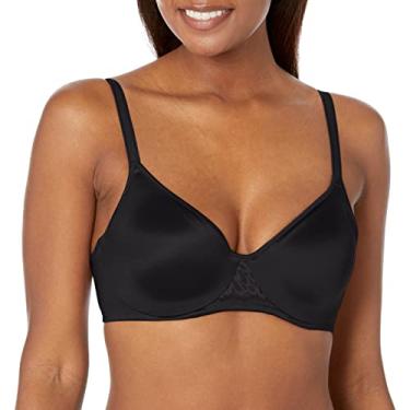 Imagem de Bali Sutiã feminino Passion for Comfort Cobertura total Dreamwire com aro Df3390, Preto, 40D