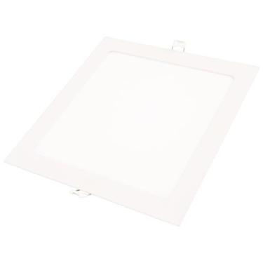 Imagem de Tramontina Plafon LED Quadrado de Embutir 12 W 6500 K Luz Branca