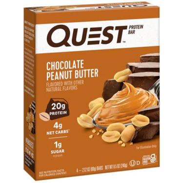 Imagem de Quest Protein Bar Caixa Com 12Un Chocolate Peanut Butter - Quest Nutri