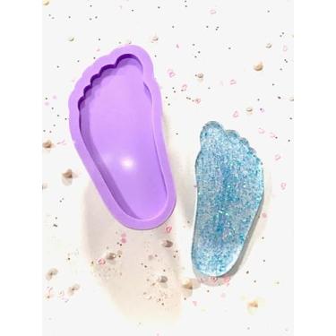 Imagem de Confeitaria dos Moldes, R279 Molde de silicone pé direito resina chaveiro decoração