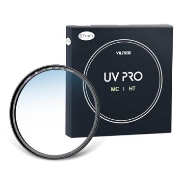 Imagem de VILTROX Filtro de proteção UV MC de 67 mm com 18 revestimentos multicamadas UHD/hidrofóbico/resistente a arranhões, moldura ultrafina, filtro UV compatível com lentes de câmera Canon Nikon Sony Fuji,