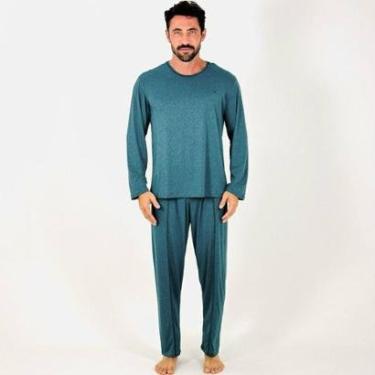 Imagem de Pijama Recco Manga Longa com Calça Masculino-Masculino
