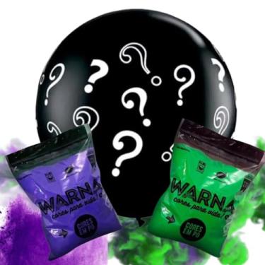 Imagem de Balão Big Chá Revelação + 2 Tinta Em Pó Colorido Holi Party, Kit Big Balão, + 2 Pó Colorido 200G, Festas Revelação Chá (Sortidas)