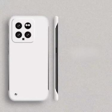 Imagem de Capa de telefone sem moldura para Xiaomi 14 13 12 12S 11T 11 10T 10 Pro Ultra 11 Lite Ultra Slim Hard PC Cases para Xiaomi 14 Pro Capa, branca, para mi 12 Pro, 12S Pro