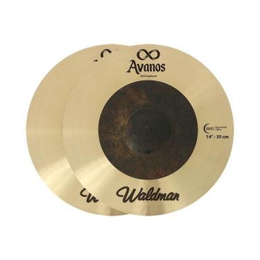 Imagem de Par de Pratos Waldman Avanos Chimbal Hi-Hat 14" - PT0053