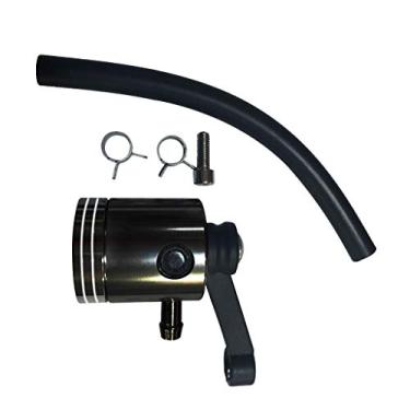 Imagem de KESOTO Tanque de fluido de freio de motocicleta reservatório de fluido de óleo para motocicletas Yamaha R1 R6 MT07 MT09 - Preto