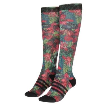 Imagem de Meião performance Adidas Salinas Collab meia running cano alto AZ3180