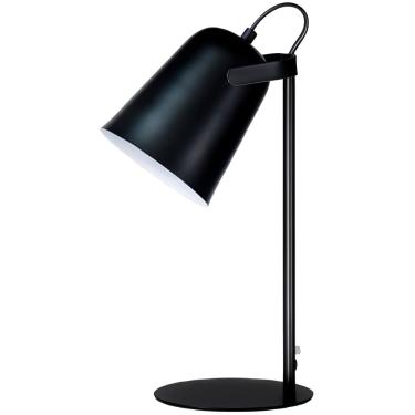 Imagem de Luminária Mesa Alumínio Articulada Siena Preta P/1 E-27 40W Ref.LMS10116 - G20 G20