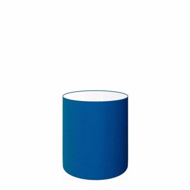 Imagem de Cúpula Abajur Cilíndrica Cp-8001 Ø13x15cm Azul Marinho
