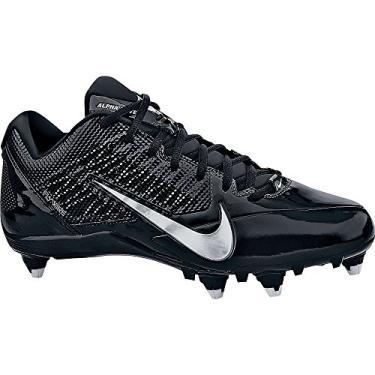 Imagem de Nike Mens Alpha PRO D Football Cleats 599008 002 (13 D(M) US) Black///Metallic Silver