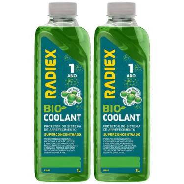 Imagem de 2 Litros Aditivo Protetor Verde Super Concentrado de Radiador Bio Cool