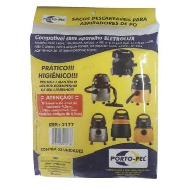 Imagem de Sacos para aspirador de pó/ ELECTROLUX FLEX 12177 - PORTO-PEL