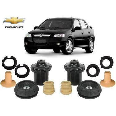 Imagem de 2 Kit Do Amortecedor Coxim Batente Coifa Calços Dianteiro Traseiro Che