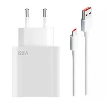 Imagem de Fonte Carregador Type-C 120W Turbo + Cabo De Dados 6A - Quick Charge