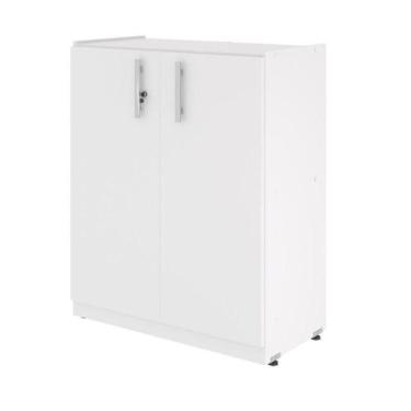Imagem de Armario Baixo com 2 Portas Versare Branco - Mais de Casa
