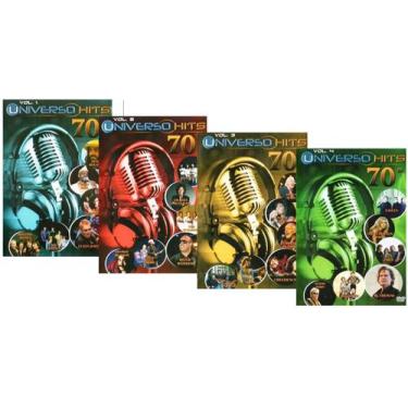 Imagem de DVD Universo Hits Sucessos dos Anos 70  4 DVDs 63 Músicas - RHYTHM AND