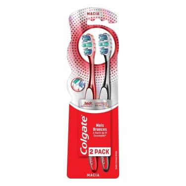 Imagem de Escova Dental Colgate 360º Luminous White Leve 2 Pague 1