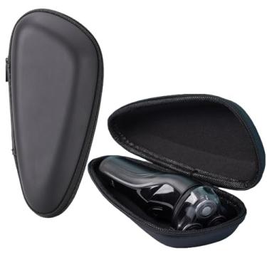 Imagem de TorSor Pacote com 2 capas para barbeador elétrico, caixa de viagem rígida de EVA, bolsa protetora para barbeadores Philips Norelco Braun Series masculina recarregável, Preto, Viagens