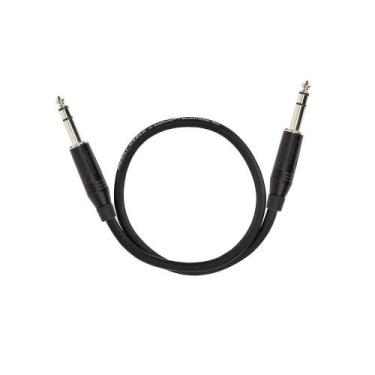Imagem de Cabo P10 Para P10 Estereo Amphenol Black - 50 cm
