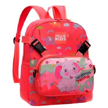 Imagem de Mochila bolsa infantil pre escolar lancheira premium resistente - YANG