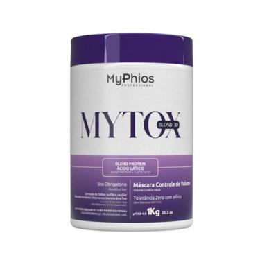 Imagem de My Phios Redutor De Volume Capilar Mytox Blond 1kg, Máscara