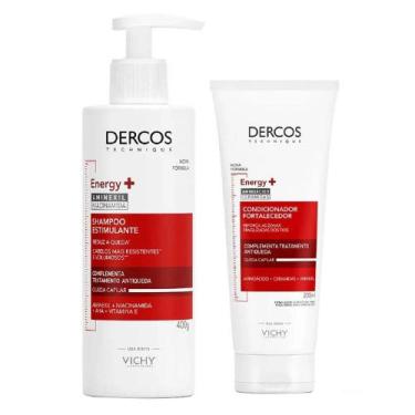 Imagem de Vichy Dercos Kit  Shampoo Estimulante + Condicionador Energizante Anti