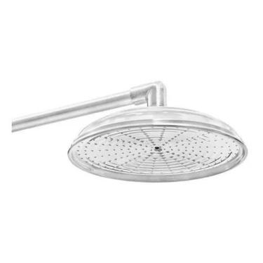 Imagem de Ducha Cascata Piscina 30cm. Chuveirão Cr Alumínio Reforçado - Sollux