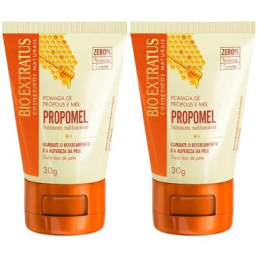 Imagem de Kit 2 Pomada Propomel Própolis e Mel 30g Bio Extratus - BIOEXTRATUS
