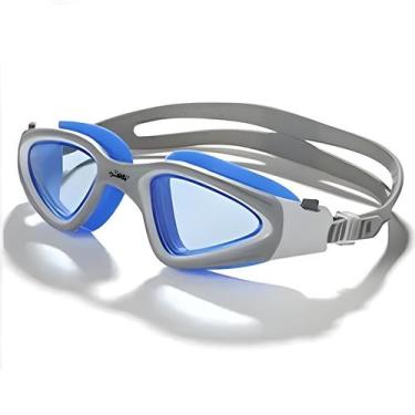 Imagem de Óculos De Natação Gold Sports Shell HD 180 de Visão, Únissex, Azul, Ún