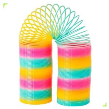 Imagem de Mola Mágica Maluca Tubo 30cm Cores Sortidas DMT6332 -Dm Toys