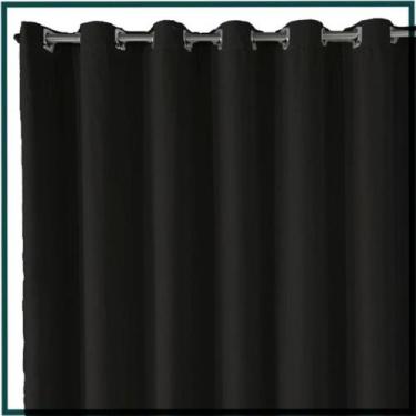 Imagem de Cortina Corta Luz blackout 5,00 metros x 2,90 Com voal - Enxovais Brav