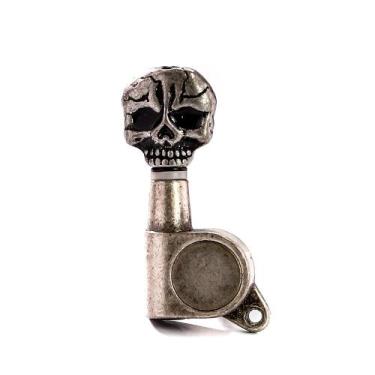 Imagem de Tarraxa Guitarra Prata Relic Caveira R6 Spirit J07SKL-ASV-R6 - SPIRIT 