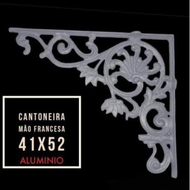 Imagem de Cantoneira Mão Francesa De Aluminio  41x52cm 02 Unidades - Funditex, B