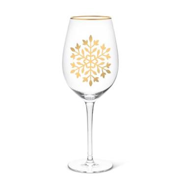 Imagem de Abbott Collection Cálice de floco de neve de ouro - 24 cm (9,5") H (397 g)