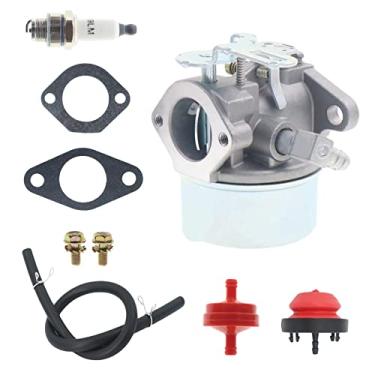 Imagem de 640084 Carburador para Tecumseh 632107A 632107 640084B 640084A 4HP 5HP soprador de neve soprador de neve