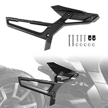 Imagem de CPOWACE Kit de suporte de rack de alforje de alumínio compatível com acessórios Can-Am Ryker Substituir #219400856 Bagageiro