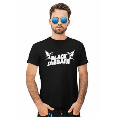 Imagem de Camiseta Black Sabbath - Banda - Rock - Heavy Metal - Feth, G Babylook