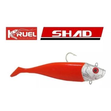 Imagem de Isca Artificial Para Garoupa Kruel 18cm-137g - Kit Shadinho, Laranja