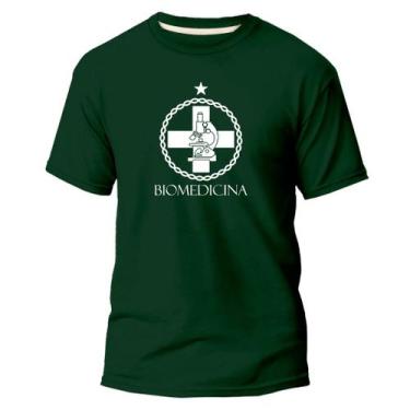Imagem de Camiseta Algodão Premium Estampa Dtf Faculdade Biomedicina - Pavesi, V