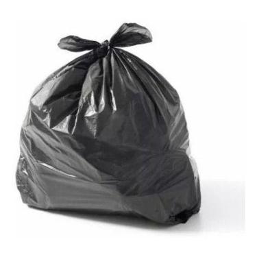 Imagem de Saco De Lixo 50 L 63x80 8 Micras Preto/ Fd C/100 - HIGIPACK