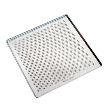 Imagem de Assadeira Forma Estampada Alumínio Perfurada 35x35 cm Forno PRP004 FCB