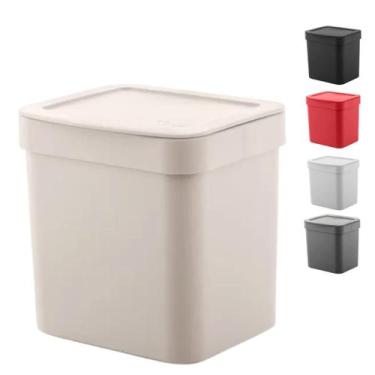 Imagem de Lixeira de Pia para Cozinha OU Trium Cesto Lixo de Bancada 2,5 Litros 