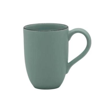 Imagem de Caneca Xicara de Cerâmica Chá Café 350ml Oxford Flat Pacífico
